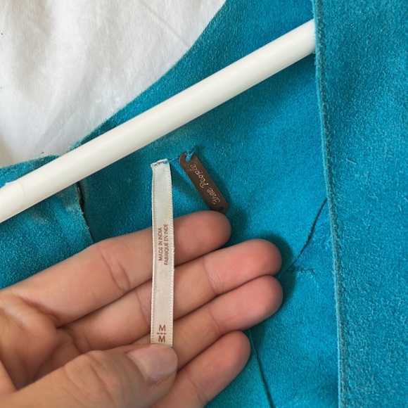 Free People Suede Aline Mini Dress - Picture 5 of 5